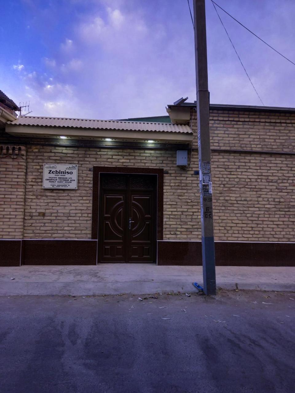 Guest House Zebiniso Samarkand Buitenkant foto
